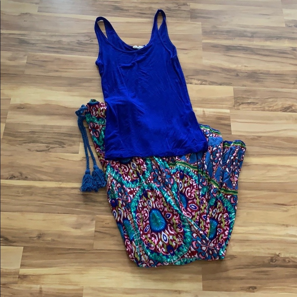 Forever 21 Palazzo Pant & Tank Shirt